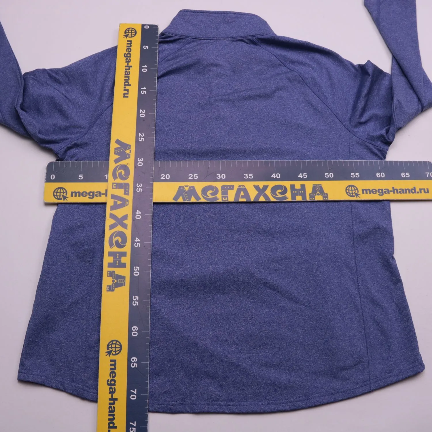 Синяя толстовка Sunice с воротником-стойкой, размер 52 (XL)